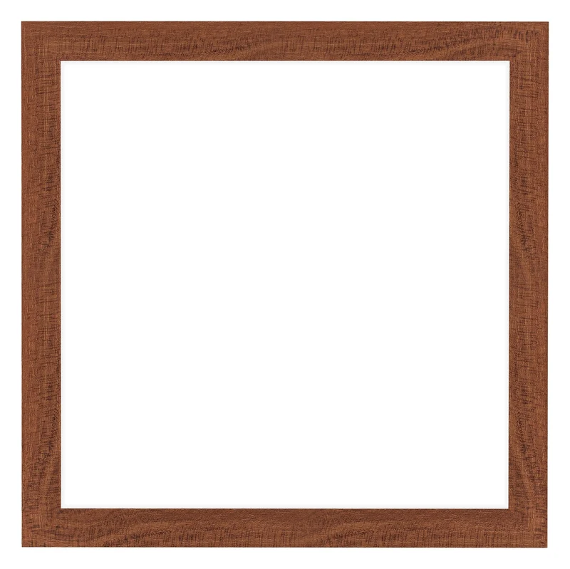 Bilderrahmen 55x55 cm - Nussbaum - MDF - Como