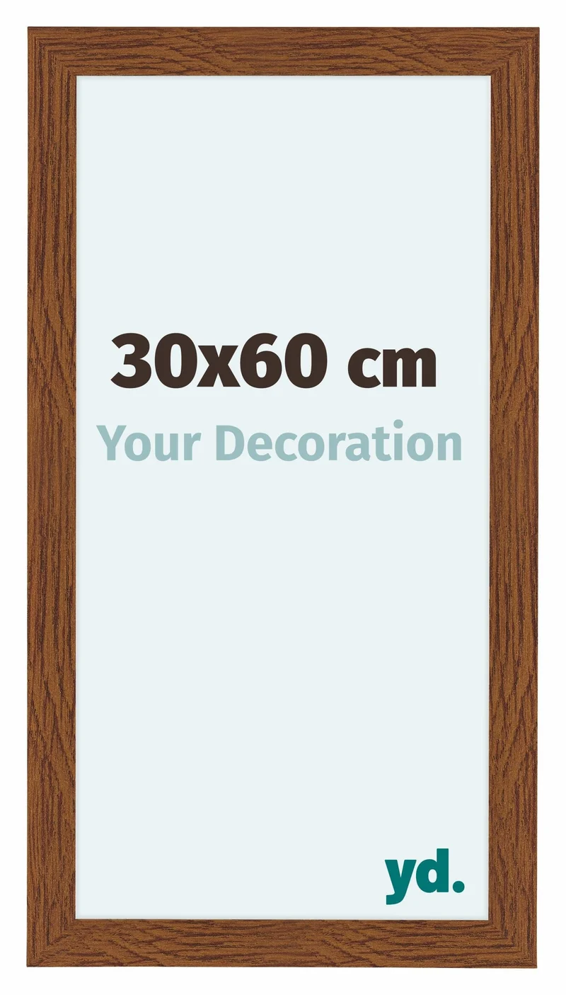Bilderrahmen 30x60 cm - Eiche Rustikal - MDF - Como