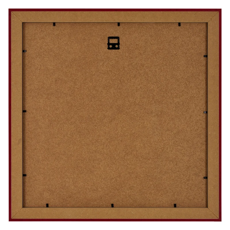Bilderrahmen 30x30 cm - Weinrot Gewischt - MDF - Como
