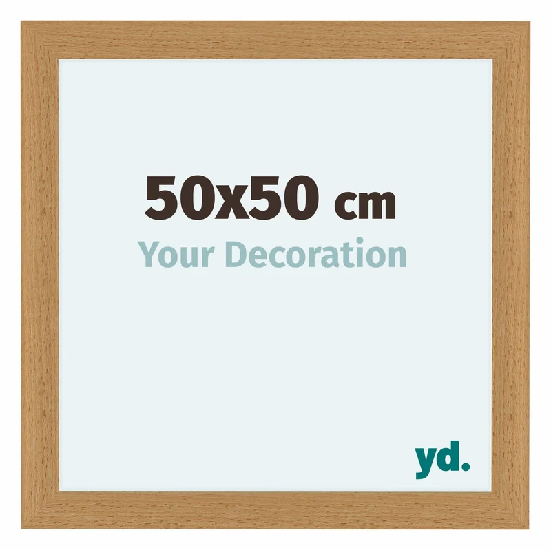 Bilderrahmen 50x50 cm - Buche - MDF - Como