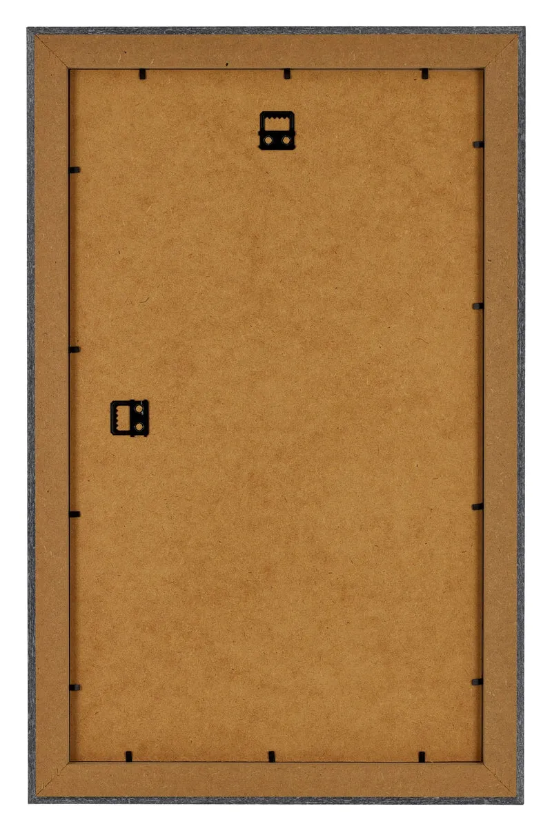 Bilderrahmen 30x50 cm - Grau Gewischt - MDF - Como