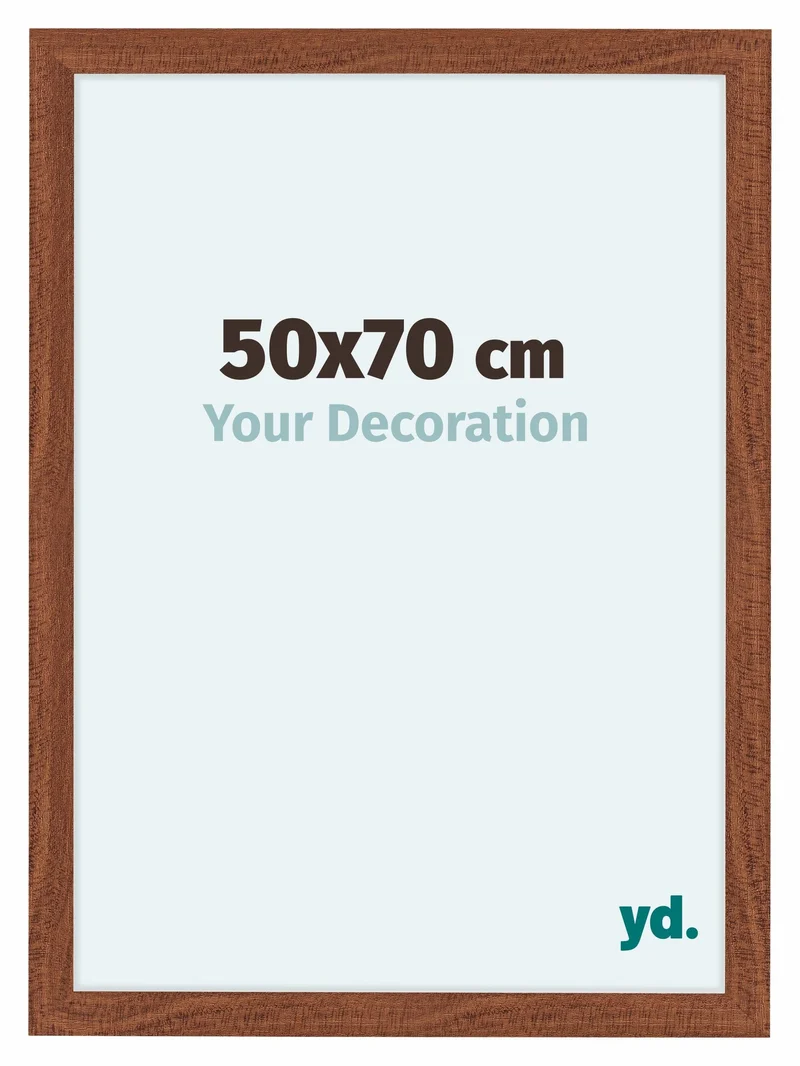 Bilderrahmen 50x70 cm - Nussbaum - MDF - Como