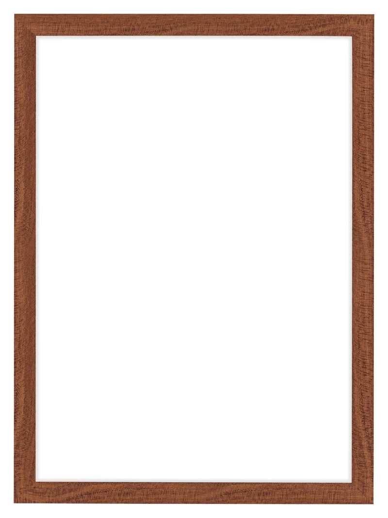 Bilderrahmen 50x70 cm - Nussbaum - MDF - Como