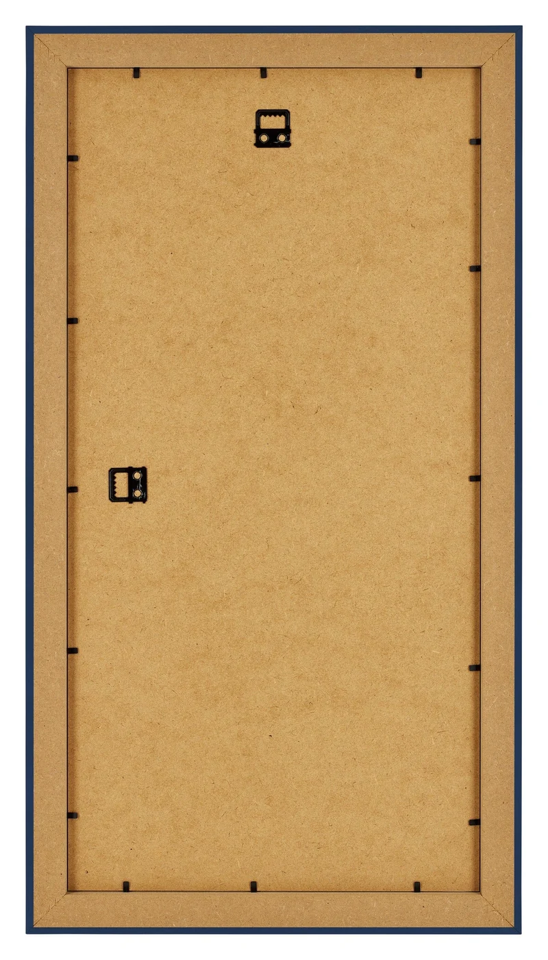 Bilderrahmen 40x70 cm - Dunkelblau Gewischt - MDF - Como