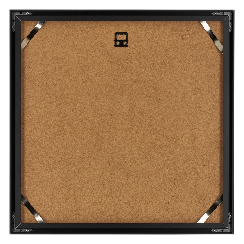 Bilderrahmen 60x60 cm - Schwarz - Aluminium - Virginia