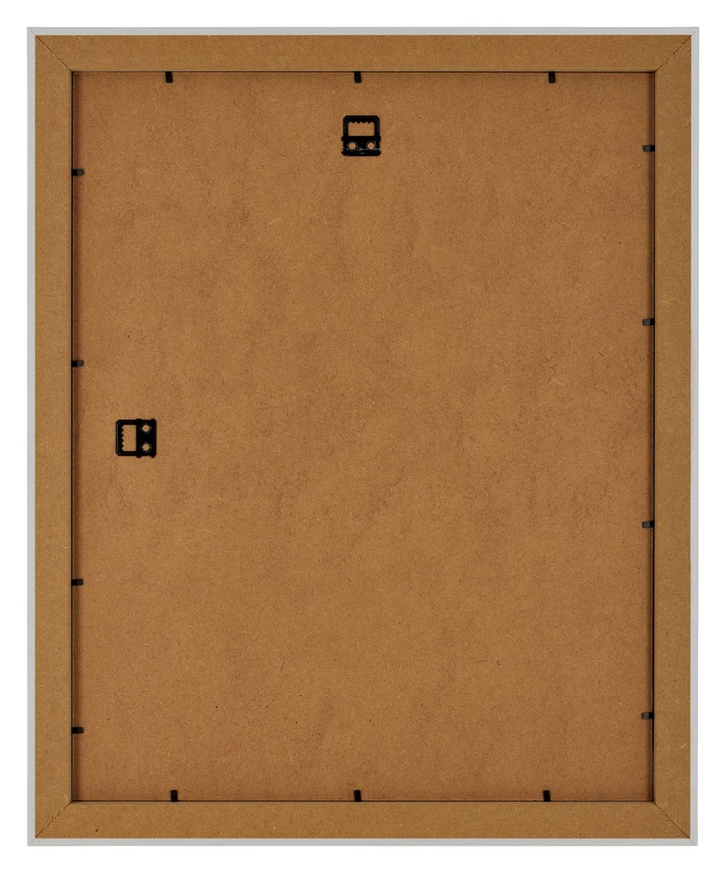 Bilderrahmen 28x35 cm - Weiß Gemasert - MDF - Como