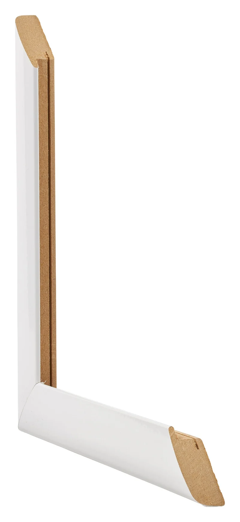 Bilderrahmen 60x84 cm - Weiß Hochglanz - MDF - Como