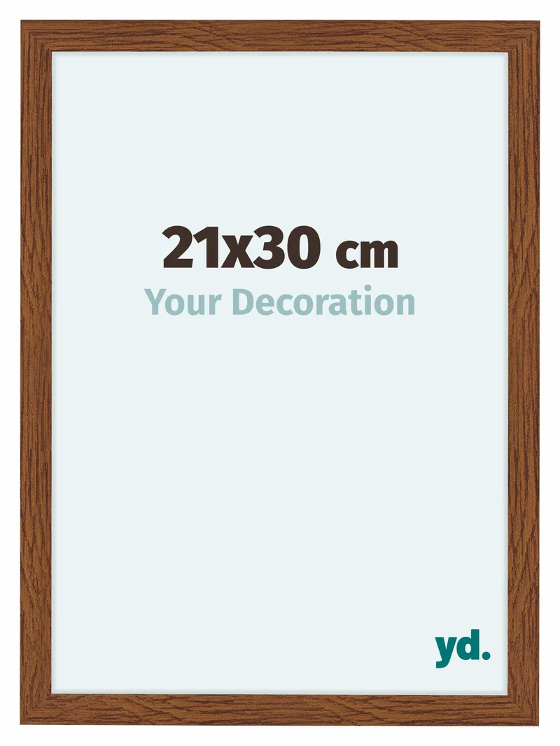 Bilderrahmen 21x30 cm - Eiche Rustikal - MDF - Como