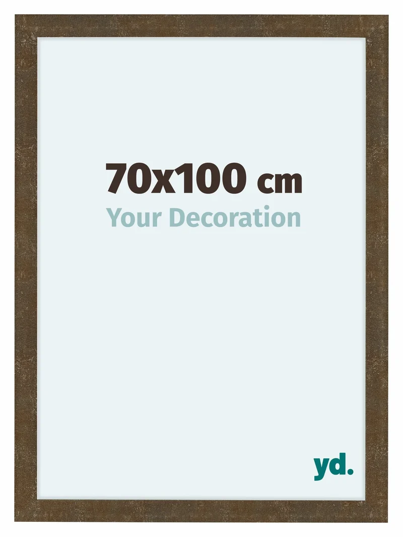 Bilderrahmen 70x100 cm - Gold Antik - MDF - Como