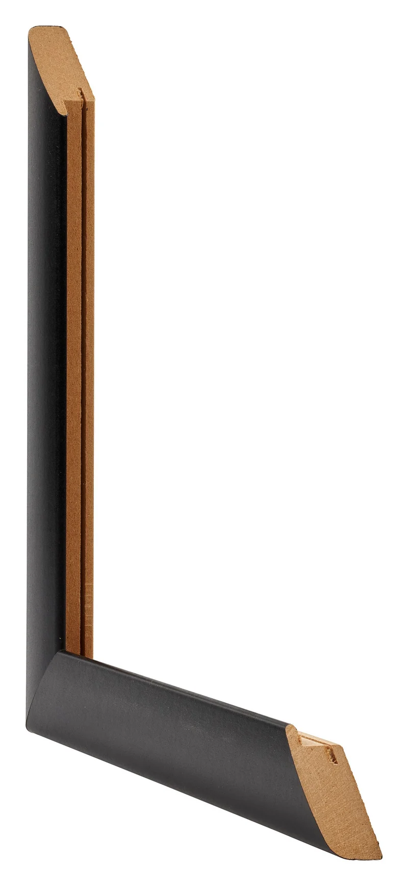 Bilderrahmen 35x45 cm - Schwarz Matt - MDF - Como