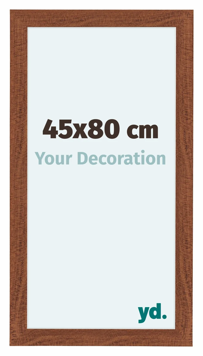 Bilderrahmen 45x80 cm - Nussbaum - MDF - Como