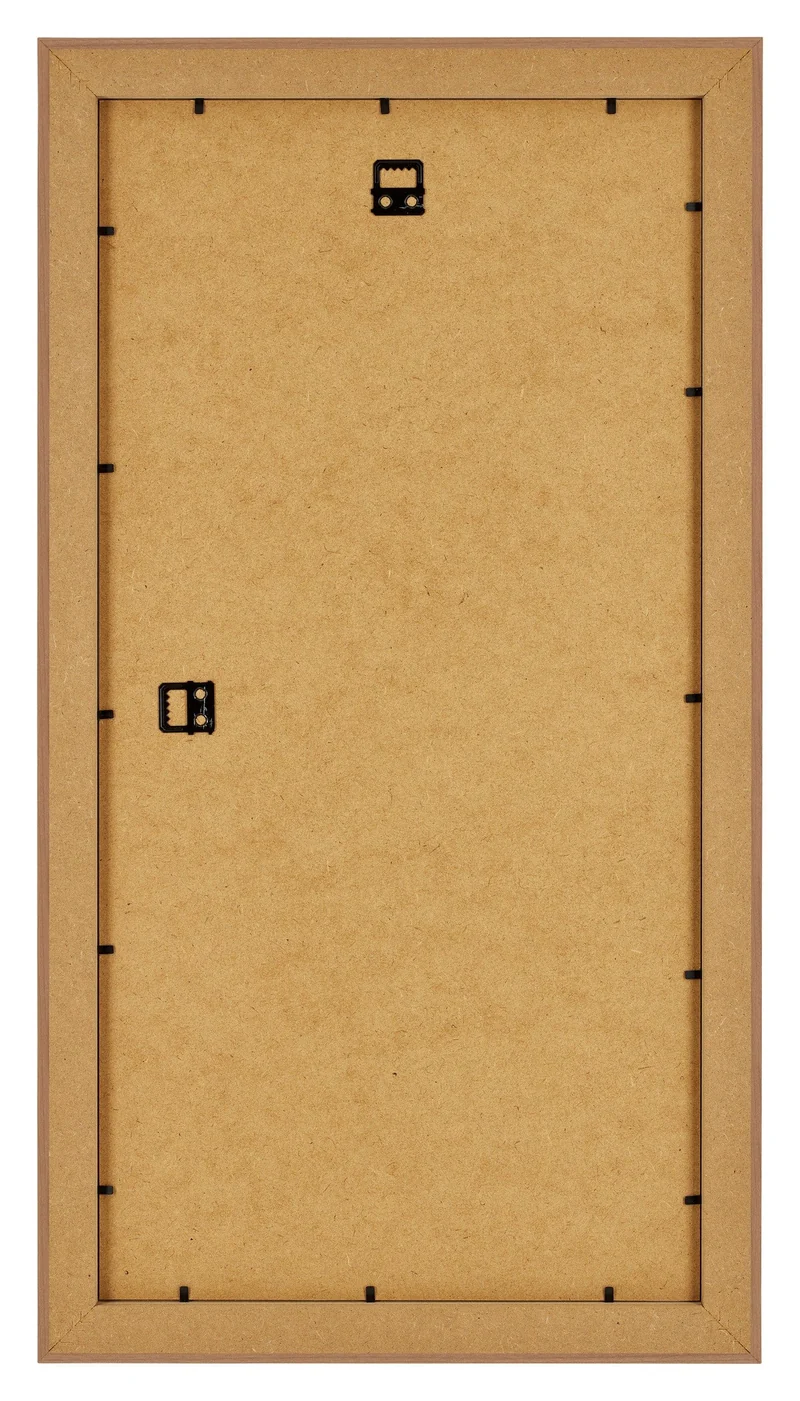 Bilderrahmen 40x70 cm - Nussbaum Hell - MDF - Como