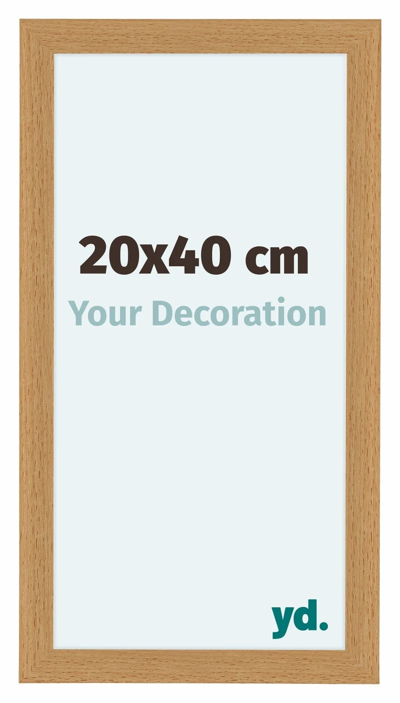 Bilderrahmen 20x40 cm - Buche - MDF - Como
