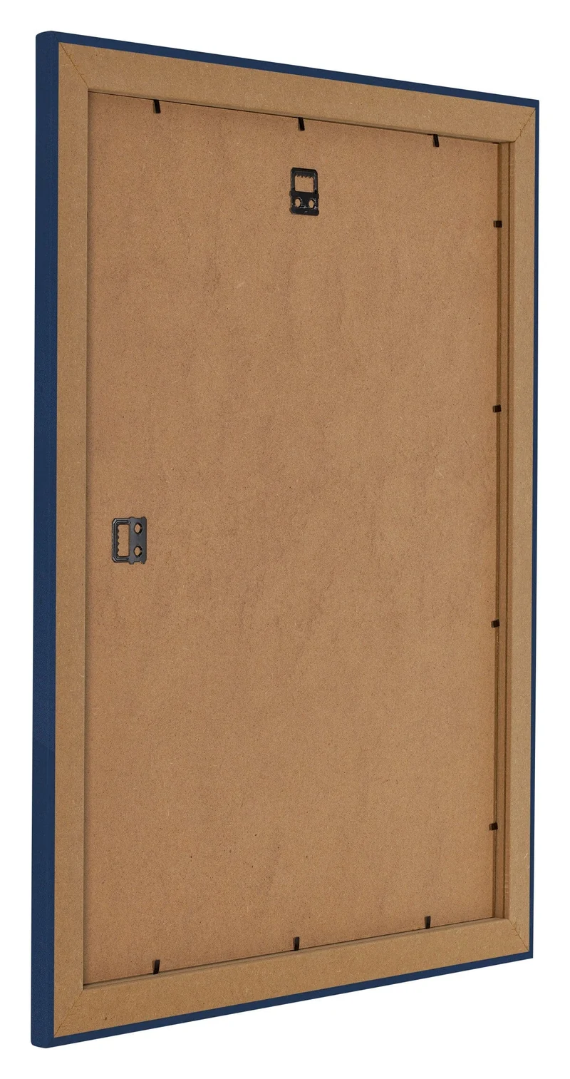 Bilderrahmen 24x30 cm - Dunkelblau Gewischt - MDF - Como