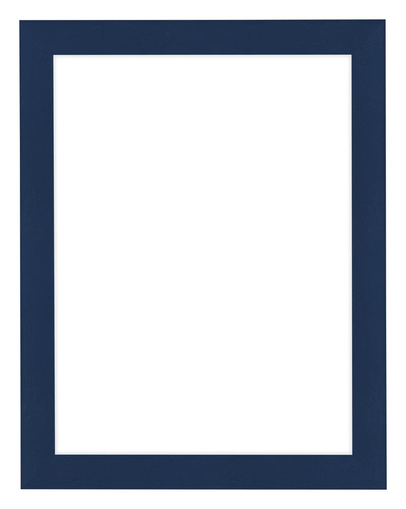 Bilderrahmen 18x24 cm - Dunkelblau Gewischt - MDF - Como