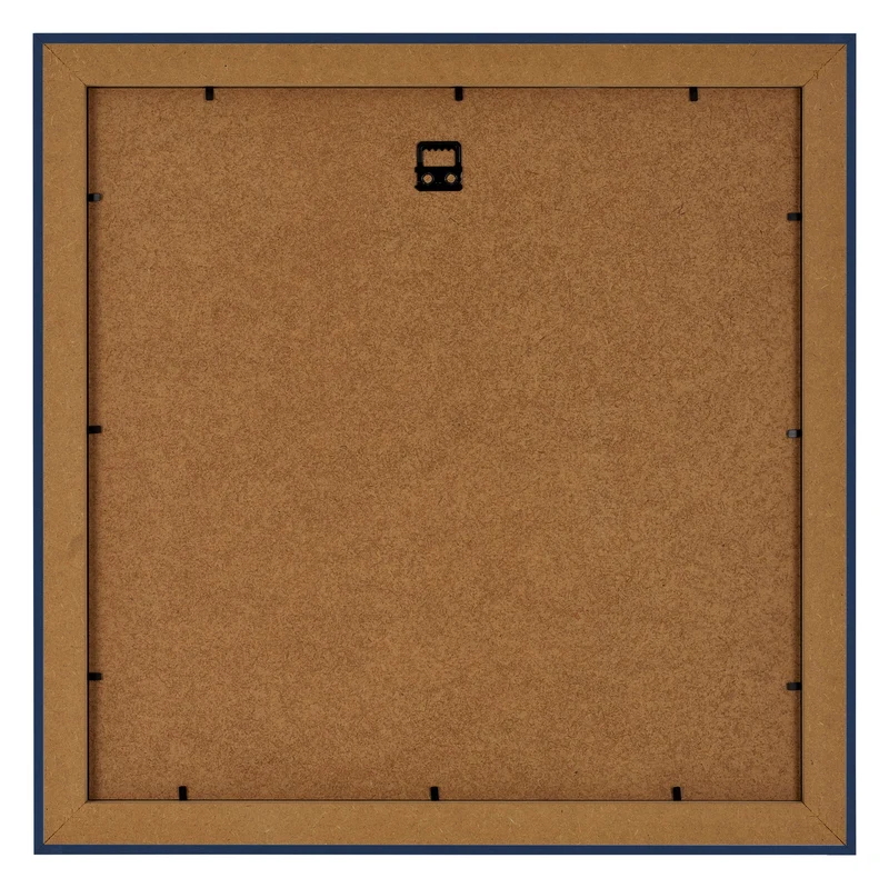 Bilderrahmen 25x25 cm - Dunkelblau Gewischt - MDF - Como