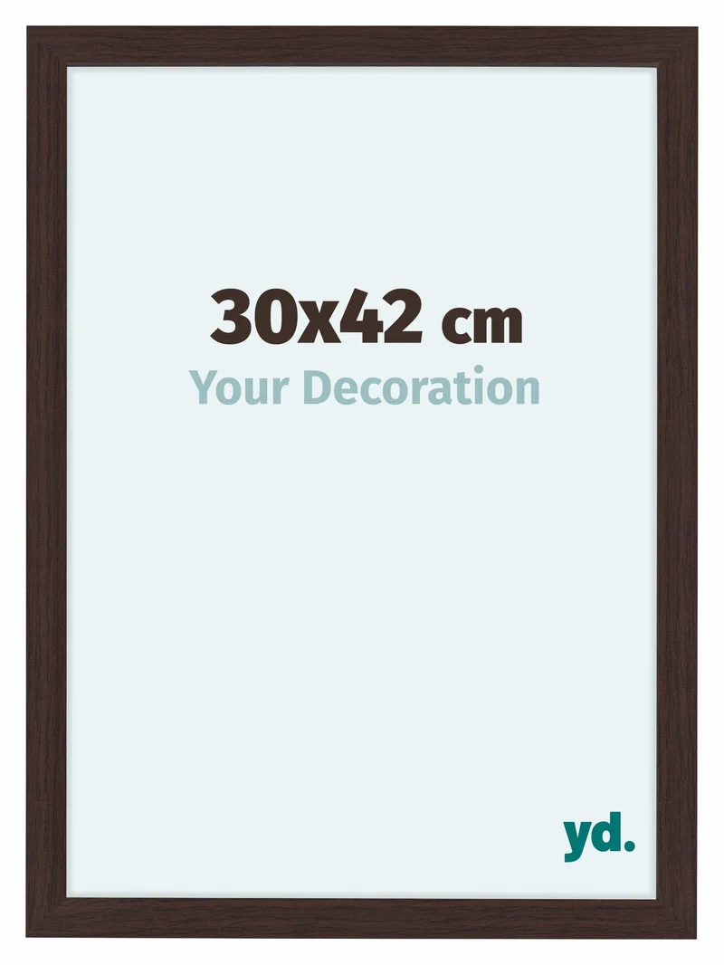 Bilderrahmen 30x42 cm - Eiche Dunkel - MDF - Como