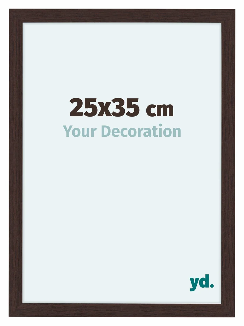 Bilderrahmen 25x35 cm - Eiche Dunkel - MDF - Como