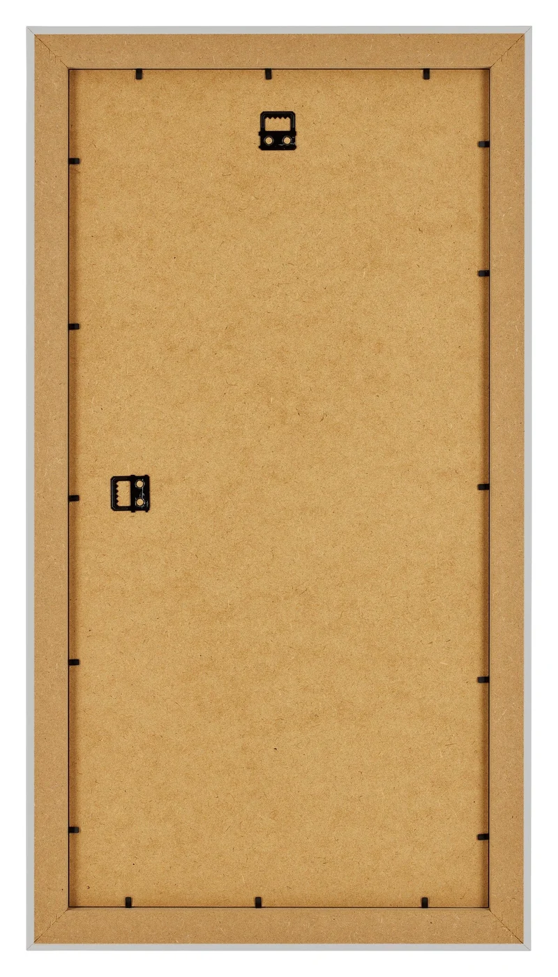 Bilderrahmen 45x80 cm - Weiß Gemasert - MDF - Como