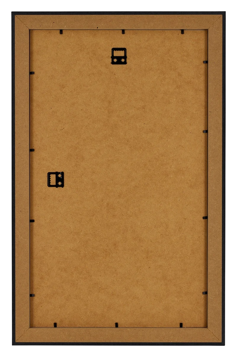 Bilderrahmen 30x50 cm - Schwarz Matt - MDF - Como