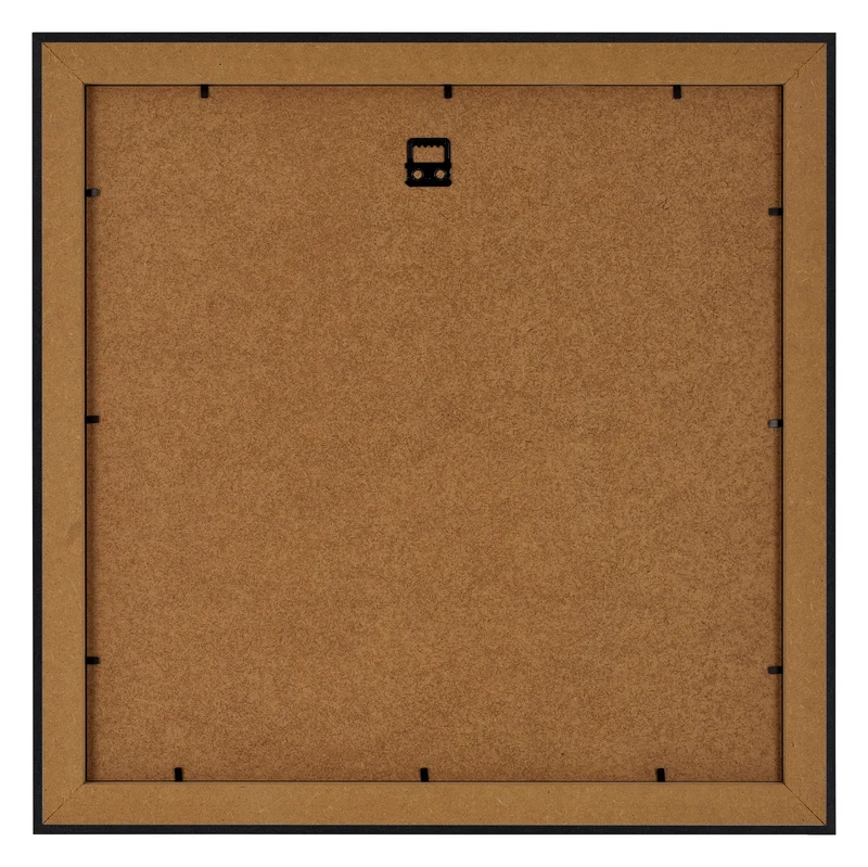 Bilderrahmen 50x50 cm - Schwarz Matt - MDF - Como