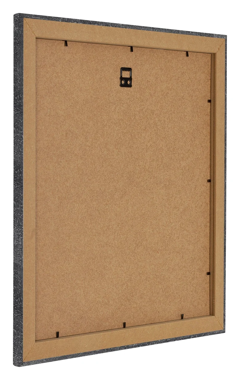 Bilderrahmen 35x35 cm - Grau Gewischt - MDF - Como