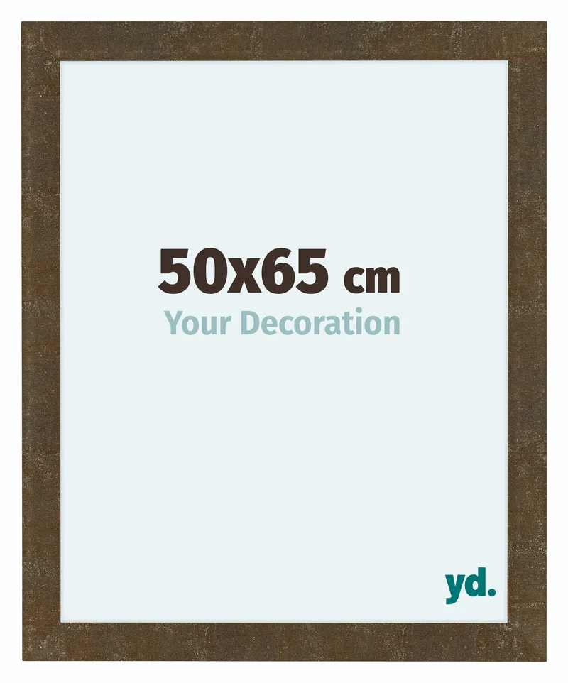 Bilderrahmen 50x65 cm - Gold Antik - MDF - Como