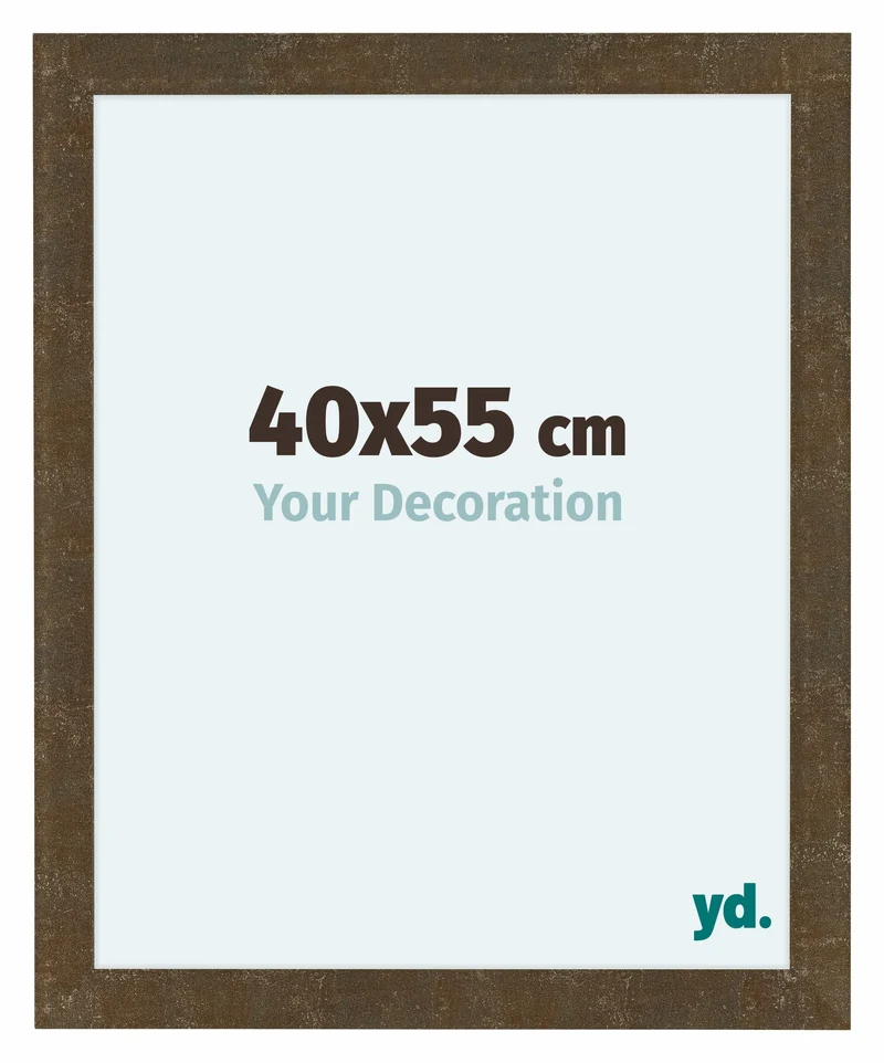 Bilderrahmen 40x55 cm - Gold Antik - MDF - Como