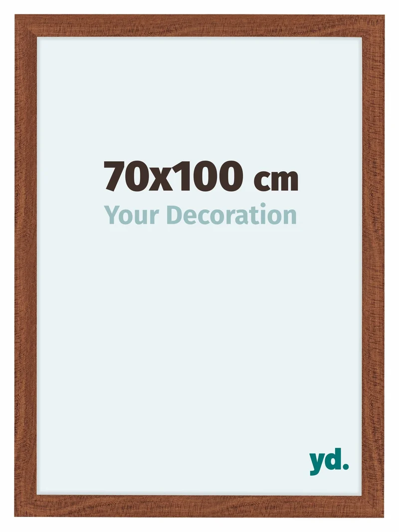 Bilderrahmen 70x100 cm - Nussbaum - MDF - Como
