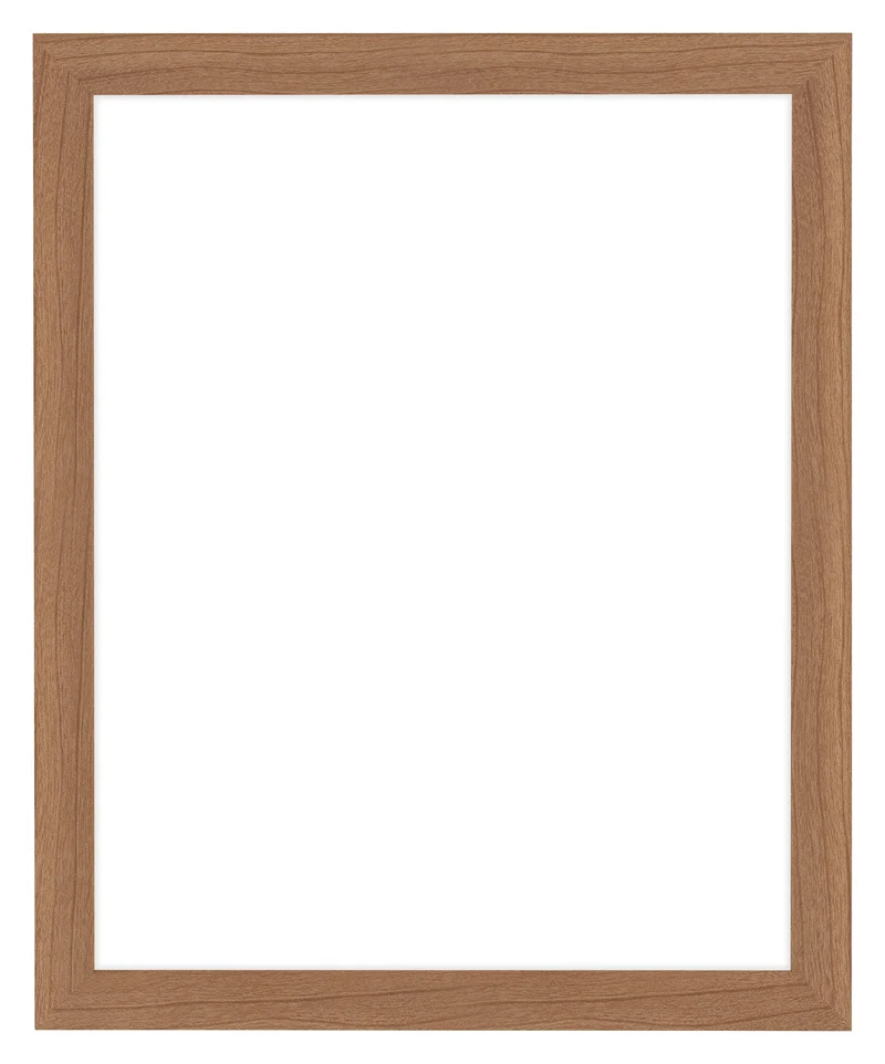 Bilderrahmen 24x30 cm - Nussbaum Hell - MDF - Como
