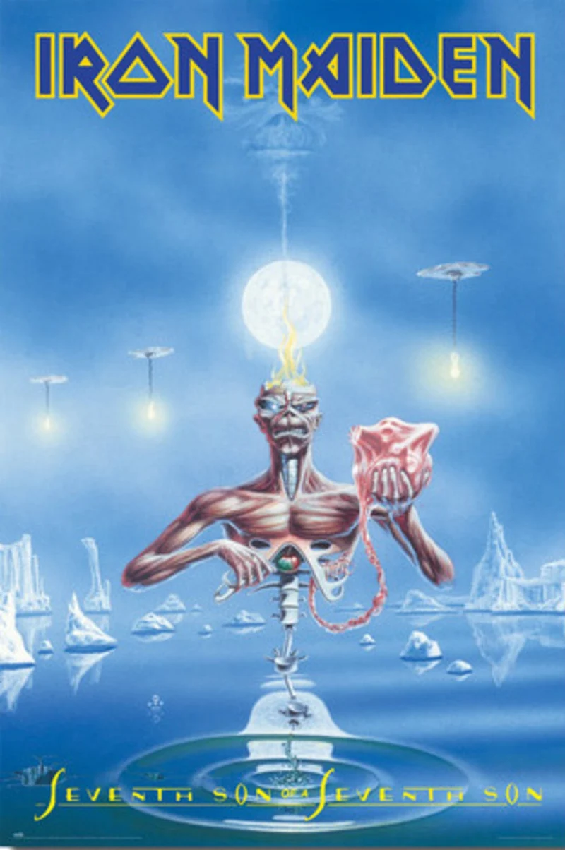 Poster Iron Maiden - Seventh Son of a Seventh Son 61x91,5cm