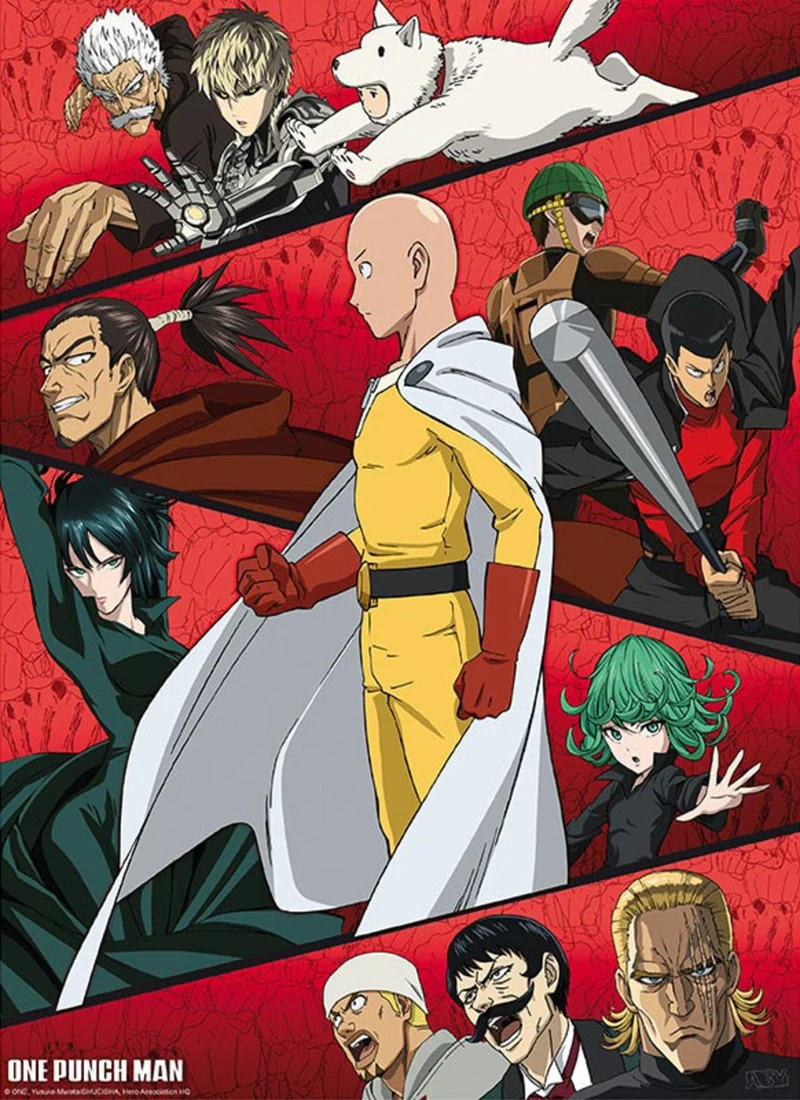 Poster One Punch Man - Gathering of Heroes 38x52cm