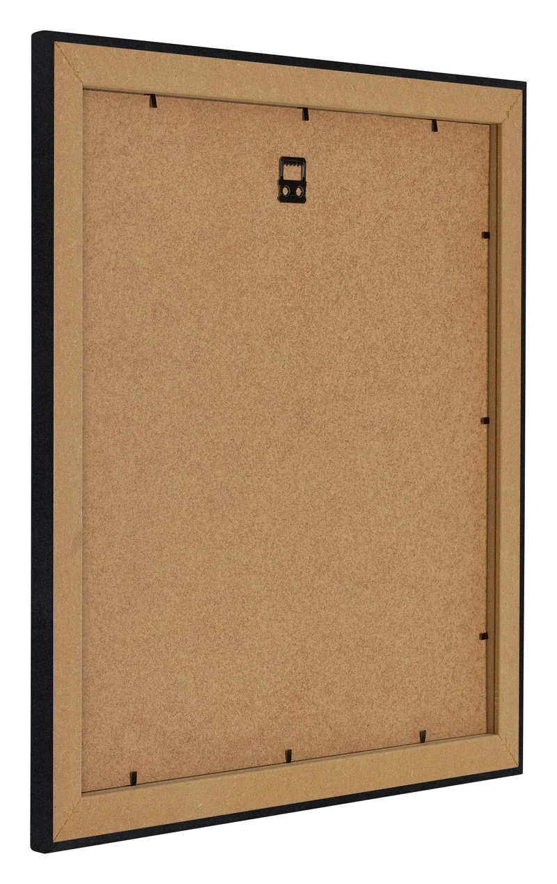 Bilderrahmen 30x30 cm - Schwarz Matt - MDF - Como