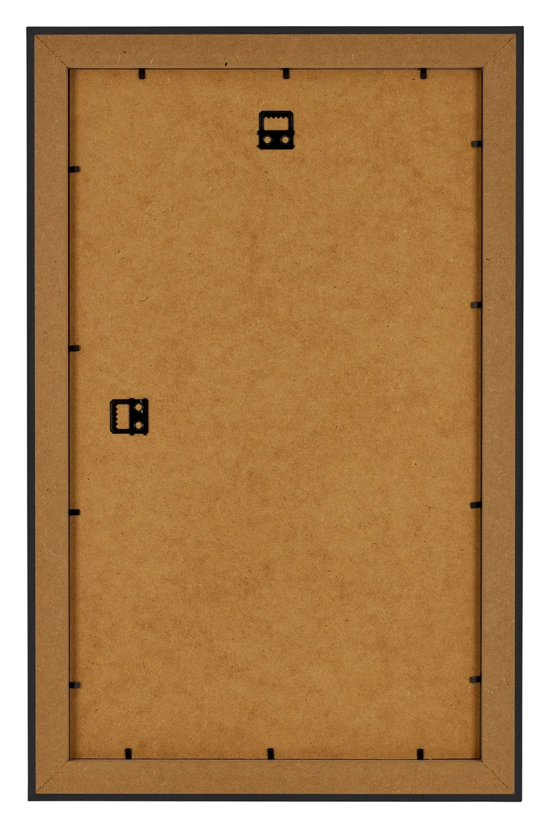 Bilderrahmen 30x50 cm - Schwarz Gemasert - MDF - Como
