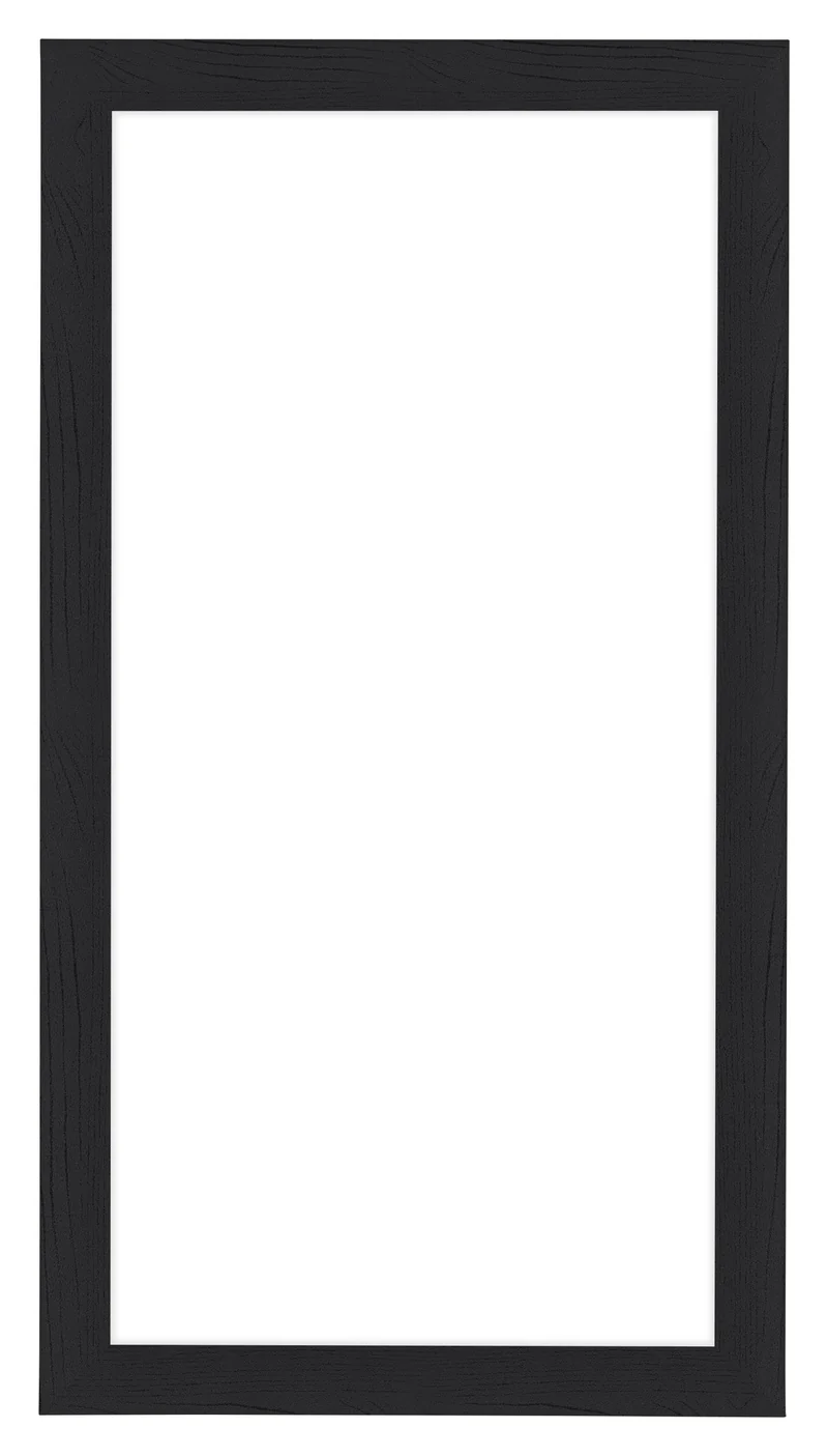 Bilderrahmen 45x80 cm - Schwarz Gemasert - MDF - Como