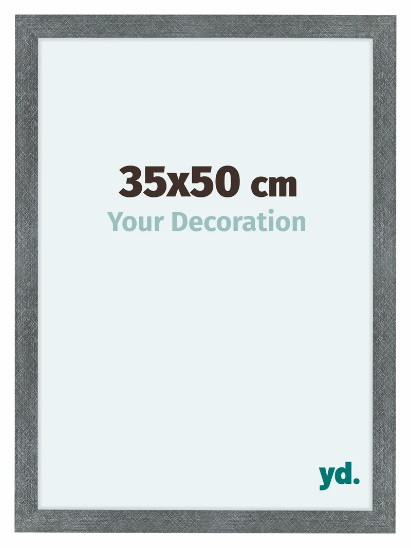Bilderrahmen 35x50 cm - Eisen Gewischt - MDF - Como