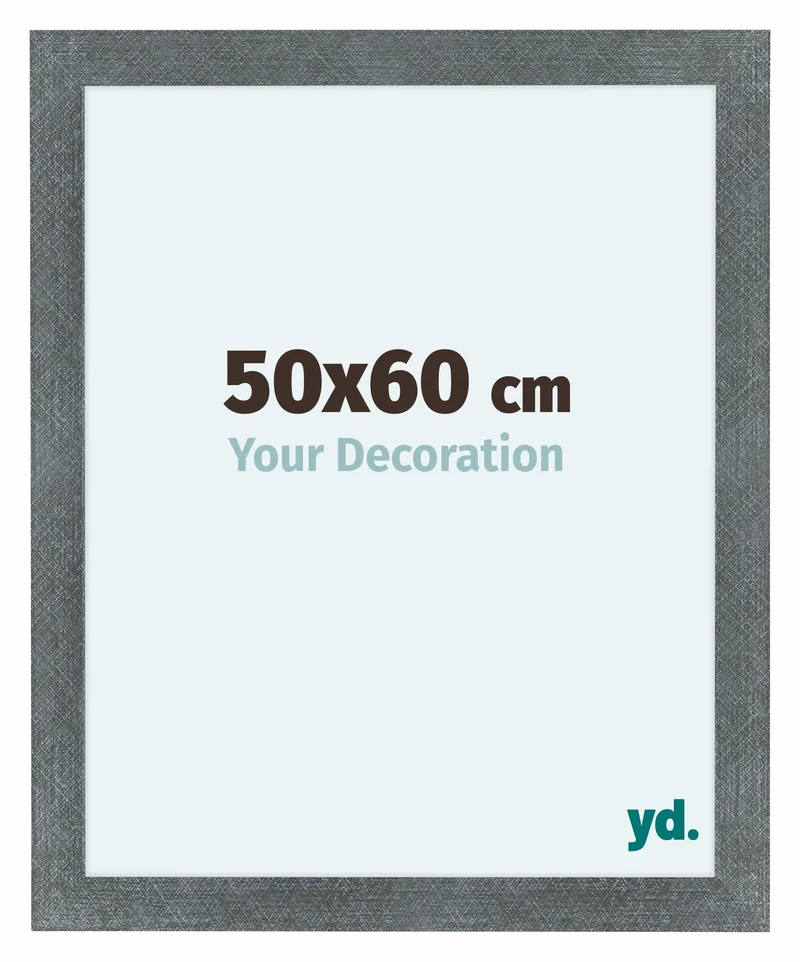 Bilderrahmen 50x60 cm - Eisen Gewischt - MDF - Como