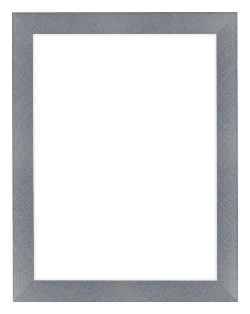 Bilderrahmen 60x80 cm - Aluminium - Gebürstet - MDF - Como