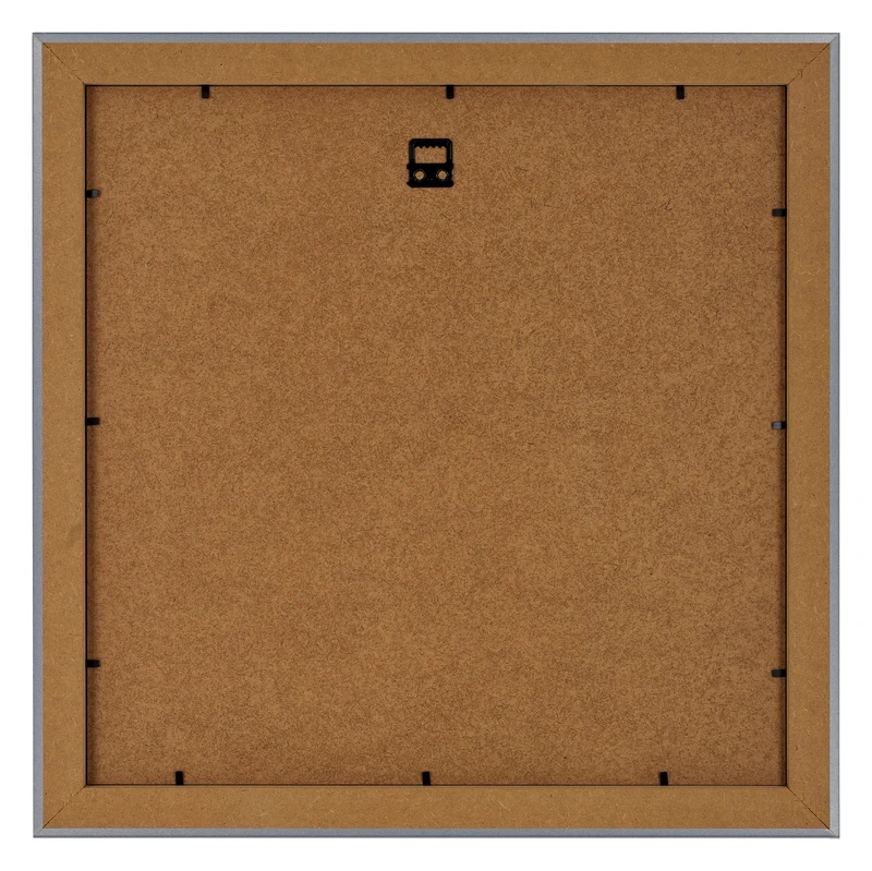 Bilderrahmen 55x55 cm - Aluminium - Gebürstet - MDF - Como