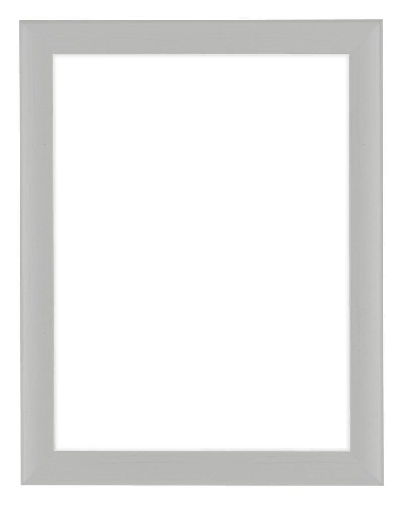 Bilderrahmen 18x24 cm - Weiß Gemasert - MDF - Como