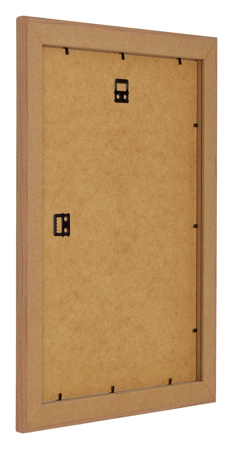 Bilderrahmen 18x24 cm - Nussbaum Hell - MDF - Como