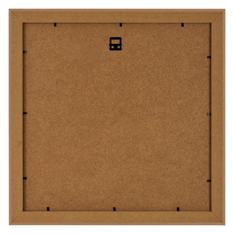 Bilderrahmen 20x20 cm - Nussbaum Hell - MDF - Como