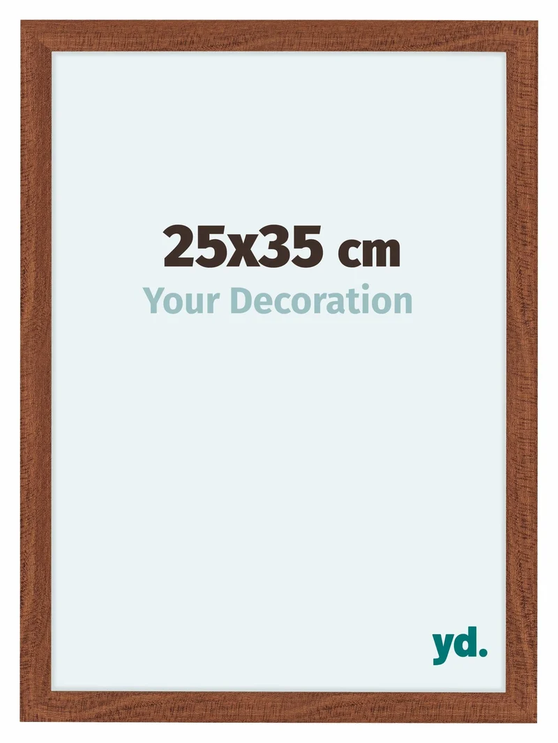 Bilderrahmen 25x35 cm - Nussbaum - MDF - Como