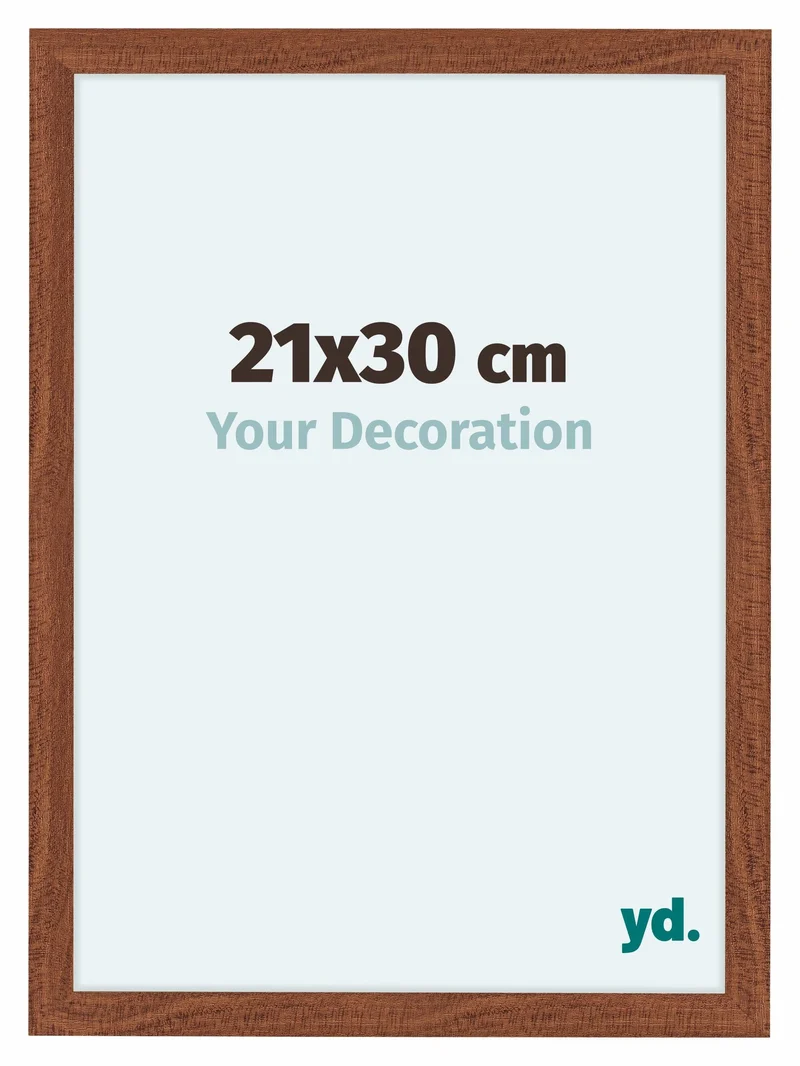 Bilderrahmen 21x30 cm - Nussbaum - MDF - Como