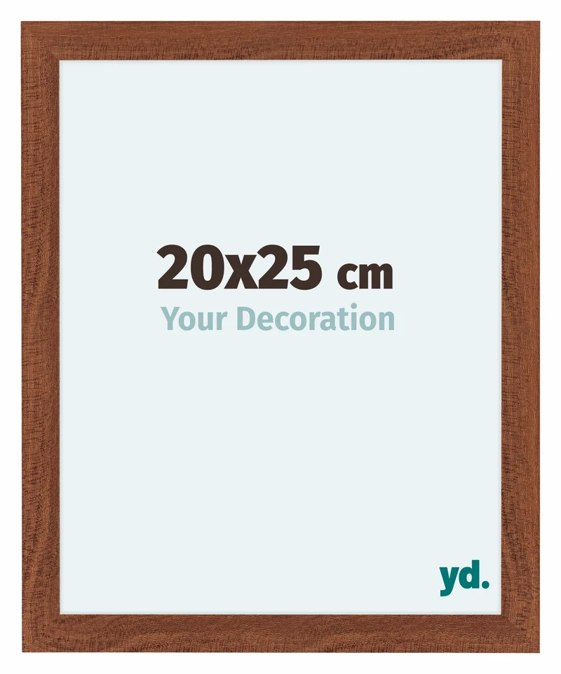 Bilderrahmen 20x25 cm - Nussbaum - MDF - Como