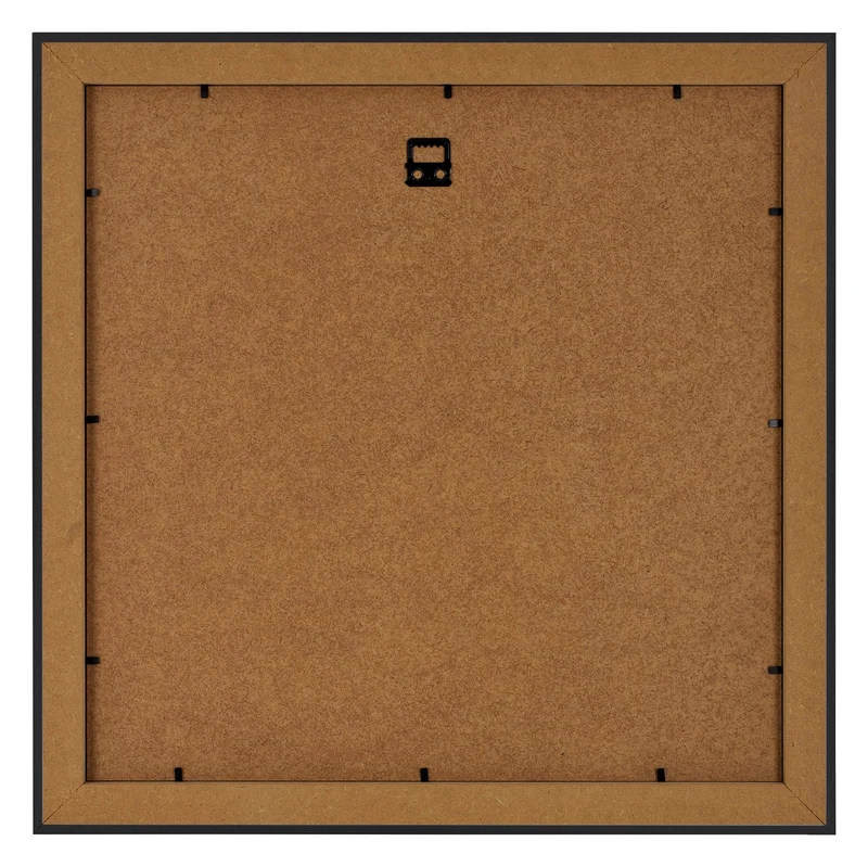 Bilderrahmen 50x50 cm - Schwarz Gemasert - MDF - Como