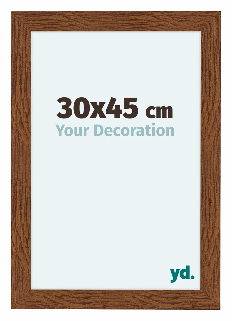 Bilderrahmen 30x45 cm - Eiche Rustikal - MDF - Como
