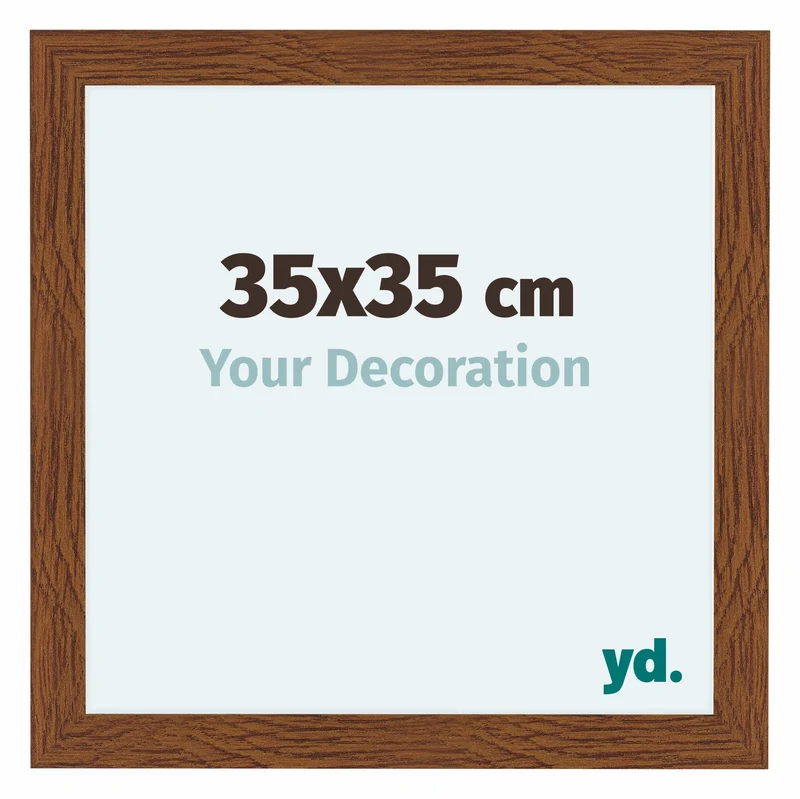 Bilderrahmen 35x35 cm - Eiche Rustikal - MDF - Como