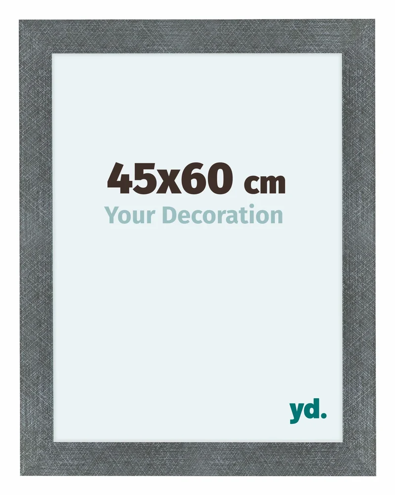 Bilderrahmen 45x60 cm - Eisen Gewischt - MDF - Como
