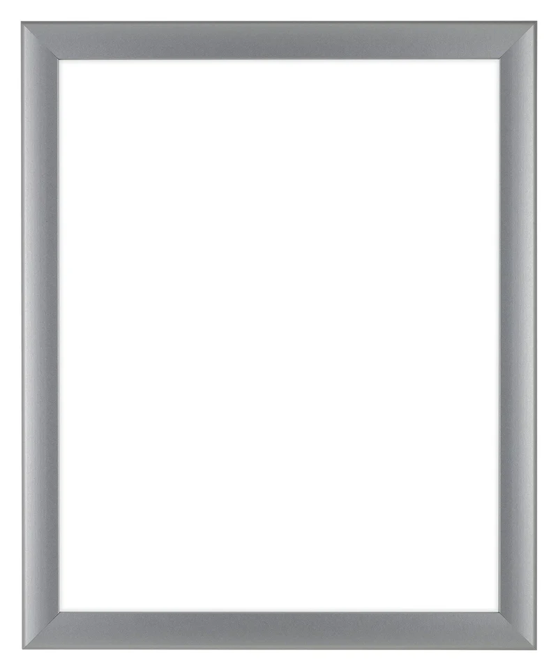 Bilderrahmen 50x65 cm - Silber Matt - MDF - Como